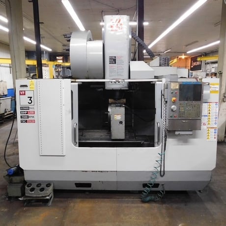 Haas #VF-3YT, CNC Vertical Machining Center, 50" X, 26" Y, 25" Z, 7500 RPM, 24 automatic tool changer, 2007 - Image 1