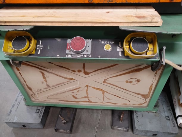 175 Ton, Cincinnati #OBS175, hydraulic gap frame press, 10" stroke, 22" daylight, 50" x 30" bed, 4.2 FPM, 25 - Image 6