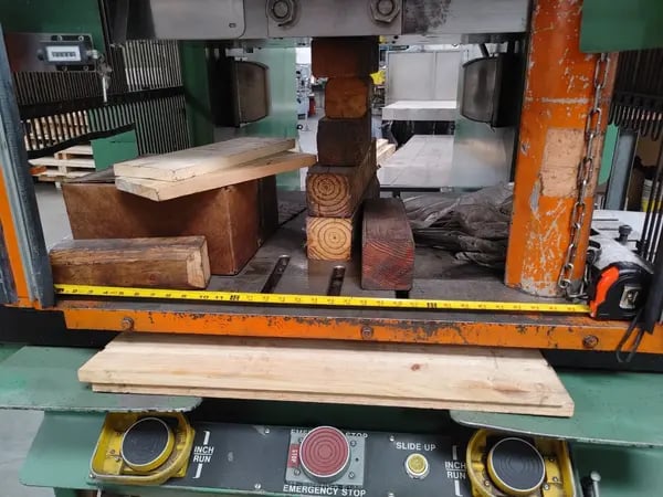 175 Ton, Cincinnati #OBS175, hydraulic gap frame press, 10" stroke, 22" daylight, 50" x 30" bed, 4.2 FPM, 25 - Image 10