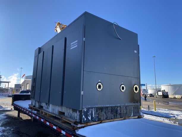 125 psi, Atlas Copco #ZR500VSD, Oil-Free Rotary Screw Air Compressor Package, 666 HP @ 2180 RPM Siemens - Image 1