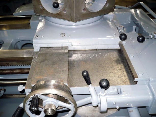 No. 4A Warner & Swasey, M3580, square head, saddle type turret lathe, 28-1/4" swing o/bed ways, 62" center - Image 4