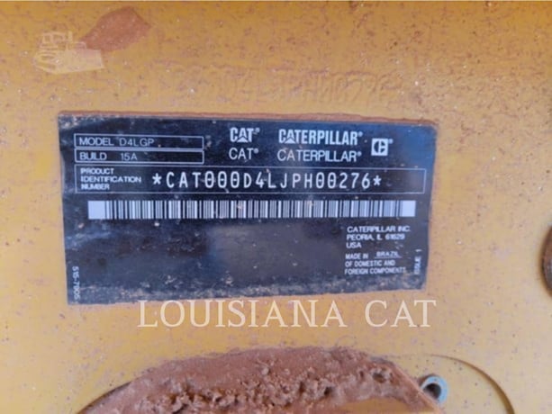 Caterpillar D4 LGP VP, Crawler Dozer, 3400 hours, S/N: LJPH00276, 2021 - Image 6