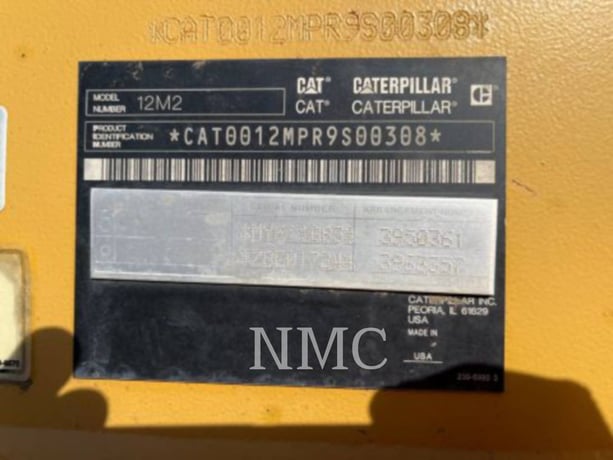 Caterpillar 12M2, Motor Grader, 5481 hours, S/N: R9S00308, 2014 - Image 6