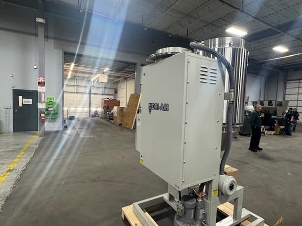 Dri-Air #HPD-9, 125 lb./hr. material dryer with 200 lb. capacity hopper, 100 CFM, -100°F dewpoint, 2026 - Image 4