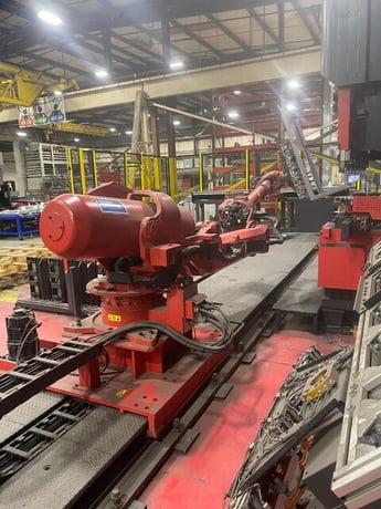 240 Ton, Amada #HDS2204NTW, CNC Hydraulic Press Brake, 2012 - Image 6