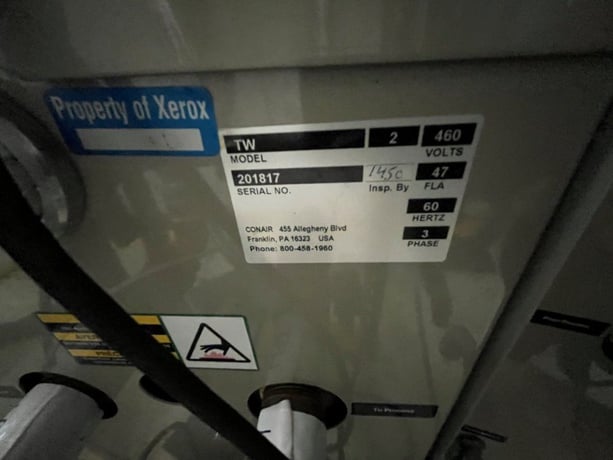 6 kW Conair #TW2, Thermolator, 460 V., Single Zone - Image 2