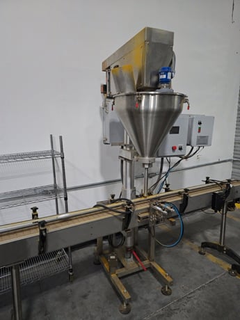 Jda Packaging Equipment #400, Complete Powder Filling Line, Stainless Steel, 2021 - Image 1