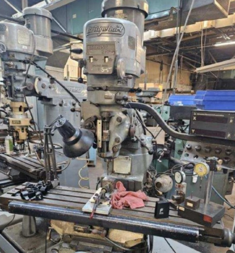 Bridgeport #Series-I, Milling Machine, w/DRO & Auto Feed Table - Image 2