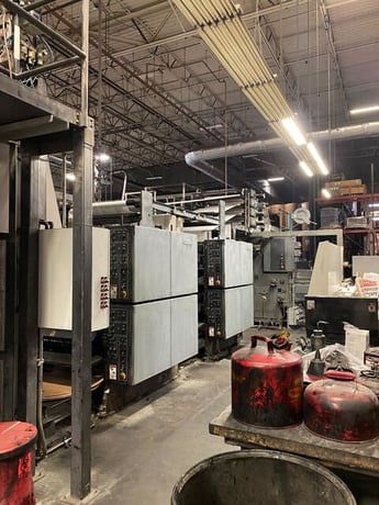 Heidelberg #Mercury-2-Tower-4-Web, Newspaper Press System, 40" Width, 24-13/16" cutoff, folder, splicers, 2004 - Image 3
