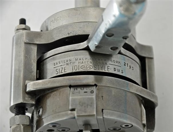 H & G #DMS, Stationary Die Head, size 101, 3/4" bore, 2-1/2" diameter x 2-3/4" L - Image 5