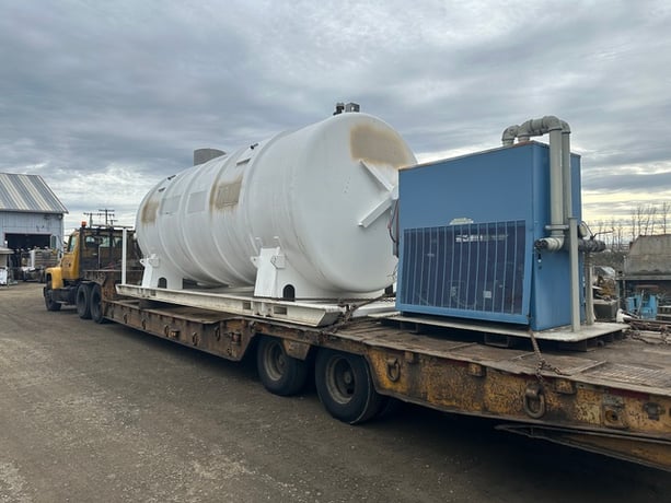 5000 gallon 2000 psi, Cryenco #TMU/20E, Liquid Oxygen Cryogenic Storage Tank, 1992 - Image 6