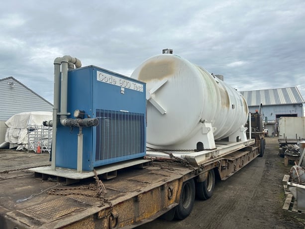5000 gallon 2000 psi, Cryenco #TMU/20E, Liquid Oxygen Cryogenic Storage Tank, 1992 - Image 7