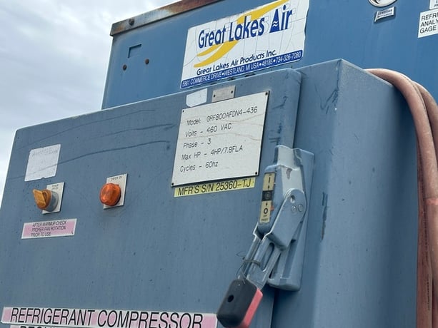 5000 gallon 2000 psi, Cryenco #TMU/20E, Liquid Oxygen Cryogenic Storage Tank, 1992 - Image 9