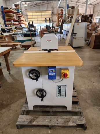Larick #362, sander, 1.5 HP, TEFC, 1800 RPM, 4" adj., enclosed base, profile discs, 2016 - Image 5