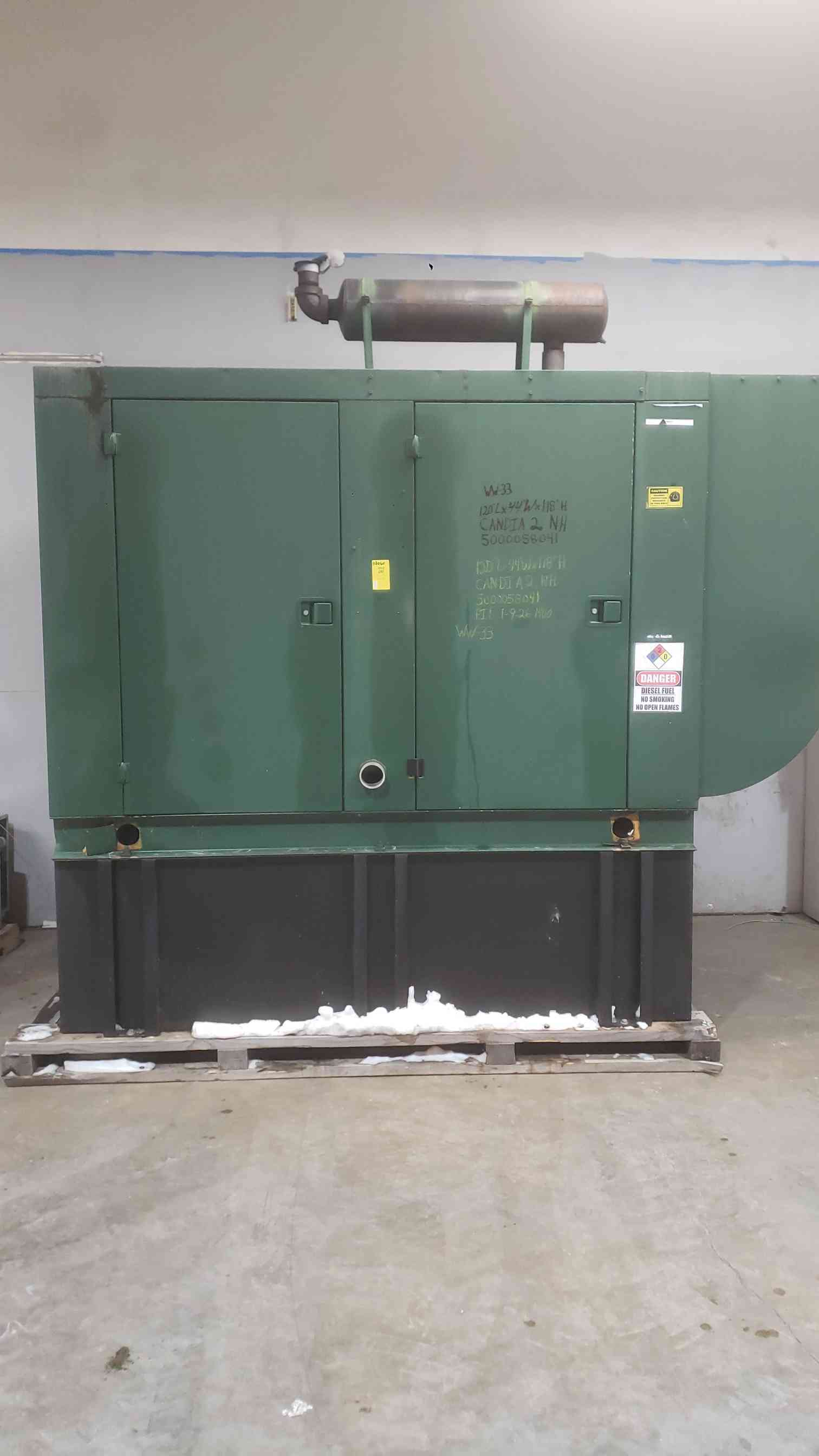 60 KW Katolight Perkins #D60FGP4, Diesel gens, 1 & 3PH, 728 Hrs - Image 3