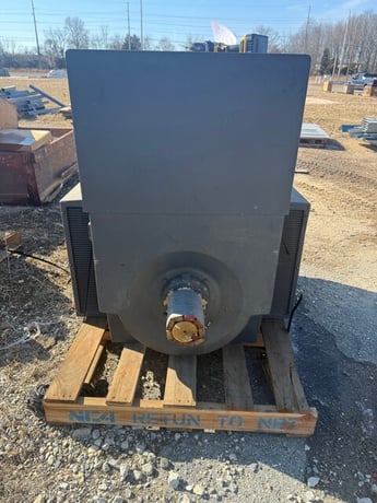 600 HP 1785 RPM General Electric, Frame 5011-L, weather protected enclosure type 1, 4160 Volts - Image 3