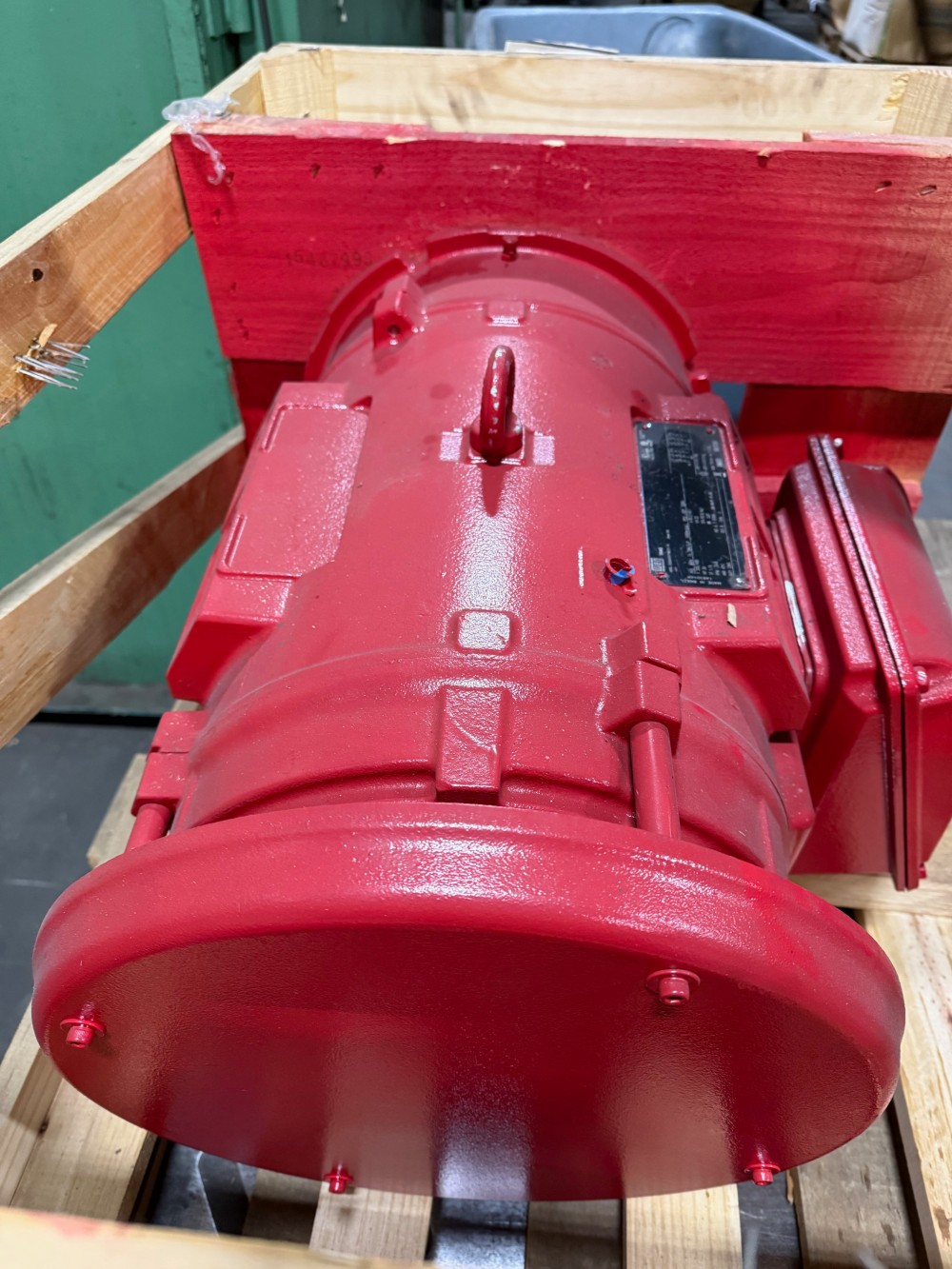 30 HP 3545 RPM Weg, Frame 284/6JP, ODP, 200/400 Volts - Image 1