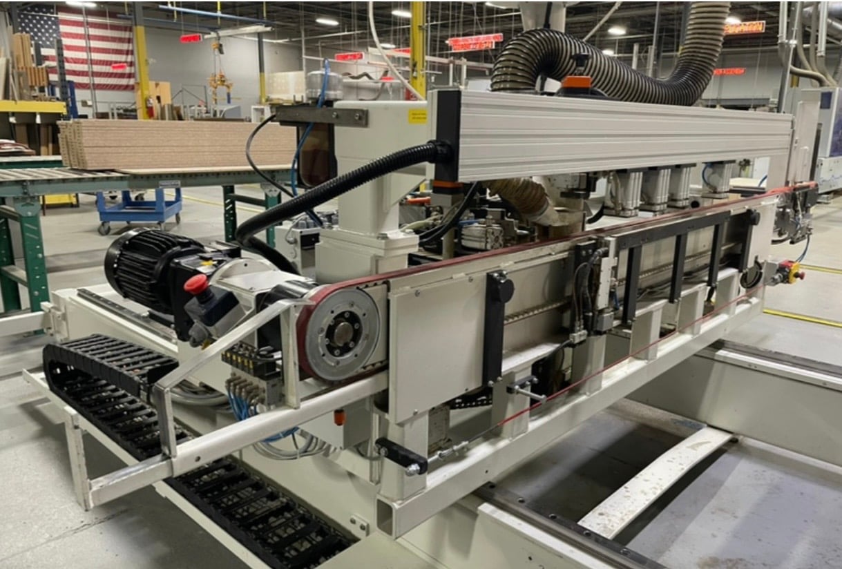 Koch #Sprint-200, Feed-Through Boring & Dowel Inserter, 98.4" x 27.5" x 1.18" capacity, 1.1" max. drilling - Image 7