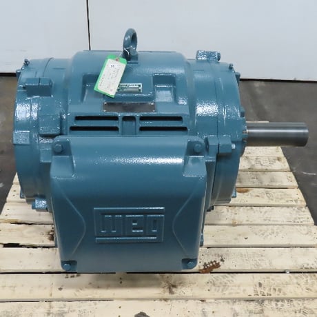 250 HP 1780 RPM WEG 250180T3G445T, Frame 444/5T, 460 Volts, 3Ph, ODP, reman 2022 - Image 1