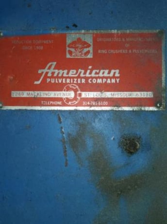 American Pulverizer Co #TRS, Slow Speed Hi Torque Shredder - Image 8