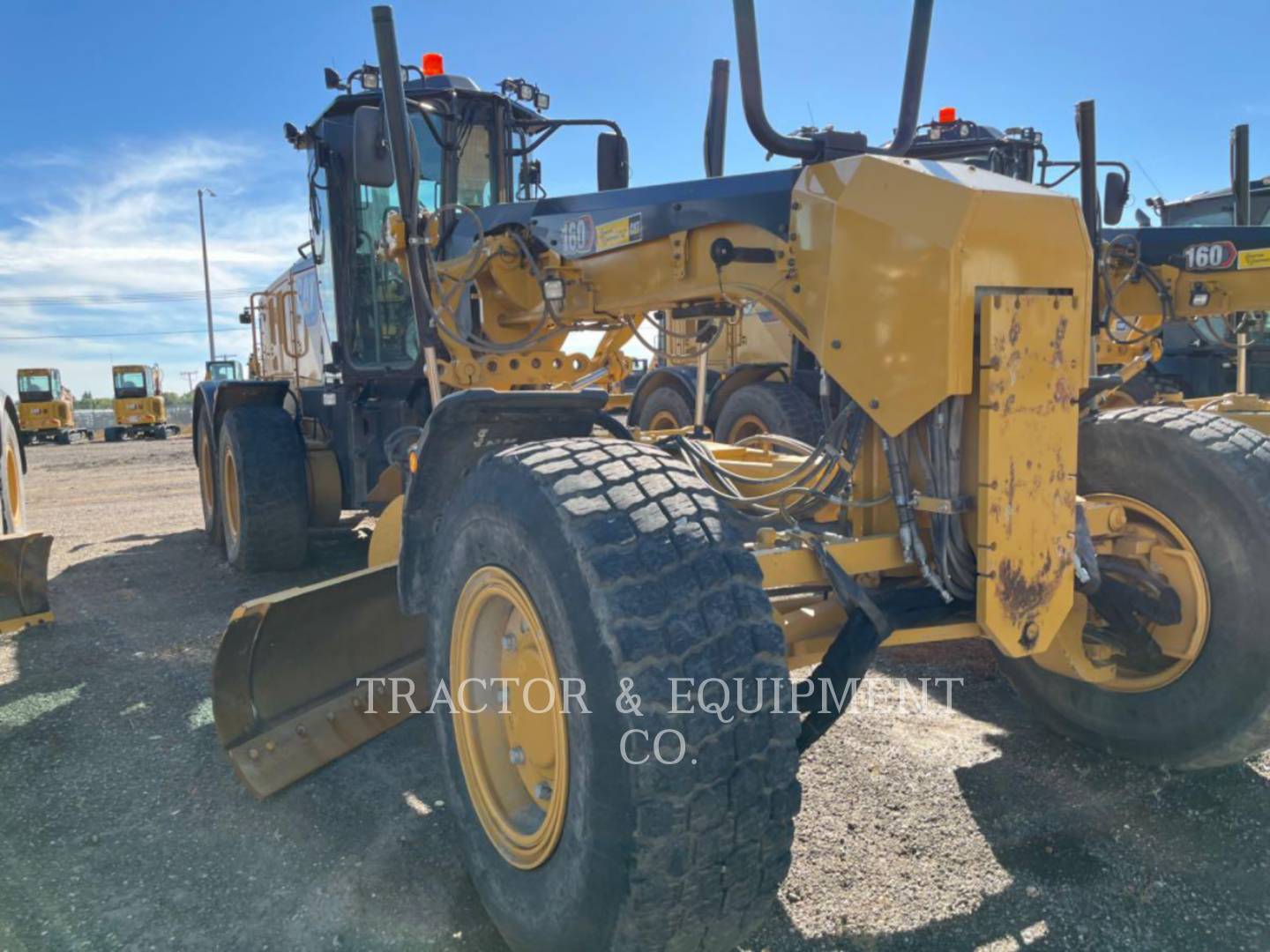 Caterpillar 160, Motor Grader, 4910 hours, S/N: EB700107, 2020 - Image 1