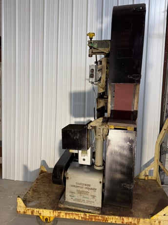 6" Hammond Machinery Builders #VH-600-D, Abrasive Belt Grinder, 5 HP, S/N 120 - Image 2