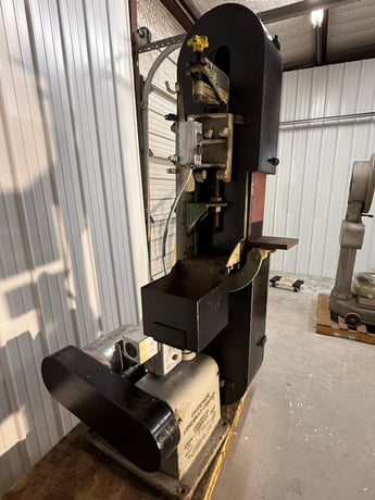 6" Hammond Machinery Builders #VH-600-D, Abrasive Belt Grinder, 5 HP, S/N 120 - Image 3
