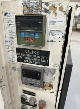 48" width x 30" D x 48" H Precision Quincy #40B-350, electric batch oven, 350&deg;F, 22 Amp, Honeywell - Image 8
