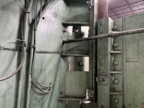 95 Ton, Betenbender #8-95, hydraulic press brake, 8' overall, 78" between housing, 8" stroke, 30 SPM, 20 HP - Image 8