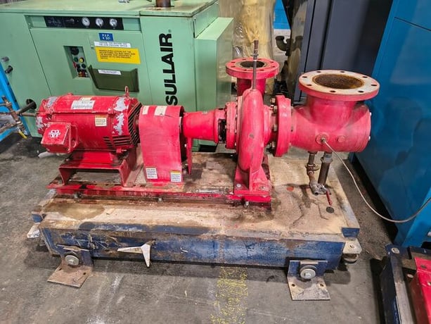 Bell & Gosett #5BC-9.000, Centrifugal pump, base mount - Image 2