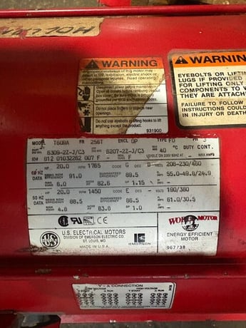 Bell & Gosett #P51522, Centrifugal pump, base mount, Volute T609A - Image 7