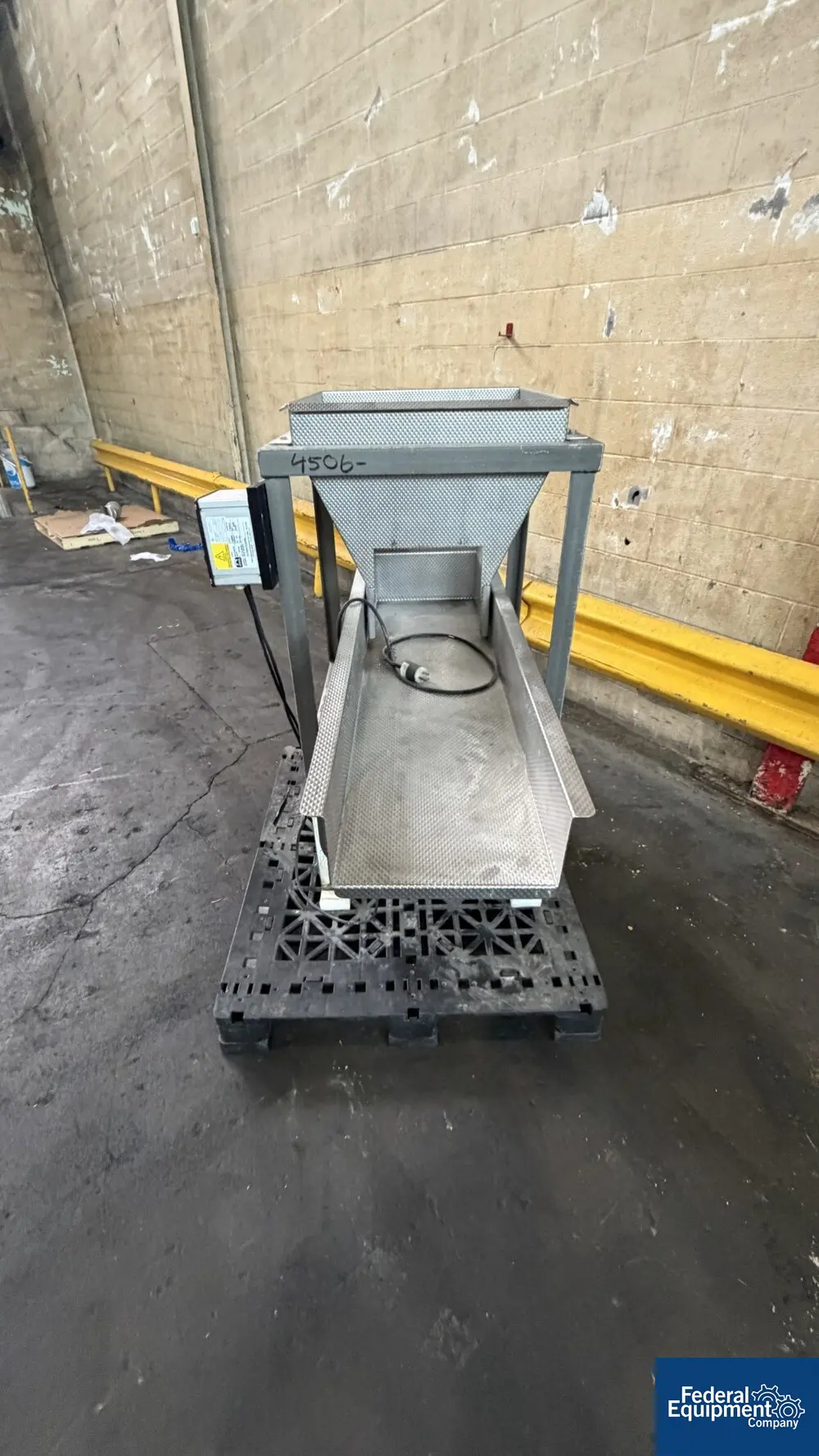 Eriez #HS66, Vibrating Feeder, Stainless Steel, 115 V. - Image 3