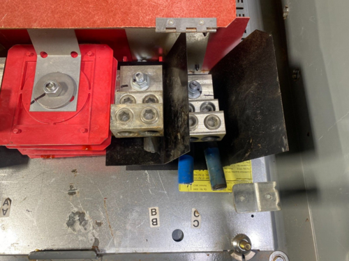 800 Amp. Square D #HCJ, I-Line Panelboard, 208Y/120 Volts, 3 phase, 42 space, Type 3R, 5, 12 - Image 5
