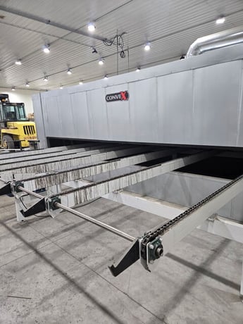 Stanza, Brush Coating Finish System, 6'-20' Lumber, 125-150 FPM, chain deck - Image 1