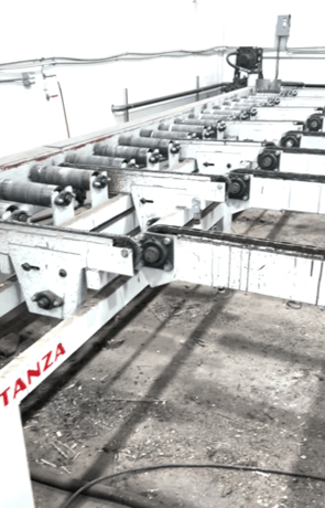 Stanza, Brush Coating Finish System, 6'-20' Lumber, 125-150 FPM, chain deck - Image 5
