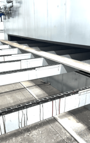 Stanza, Brush Coating Finish System, 6'-20' Lumber, 125-150 FPM, chain deck - Image 6