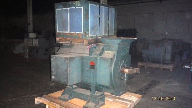 600 HP 500 RPM Reliance, Frame B845AT, DPFVBB, 500 VA, 300 VF, New Surplus - Image 2
