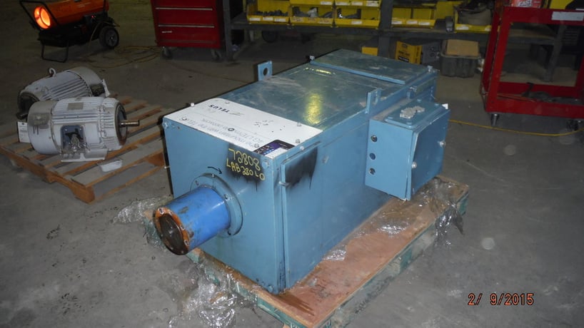 400 HP 1800 RPM Abb, Frame LAB280LD, DPFVBB, 510 VA, 220/110 VF - Image 5