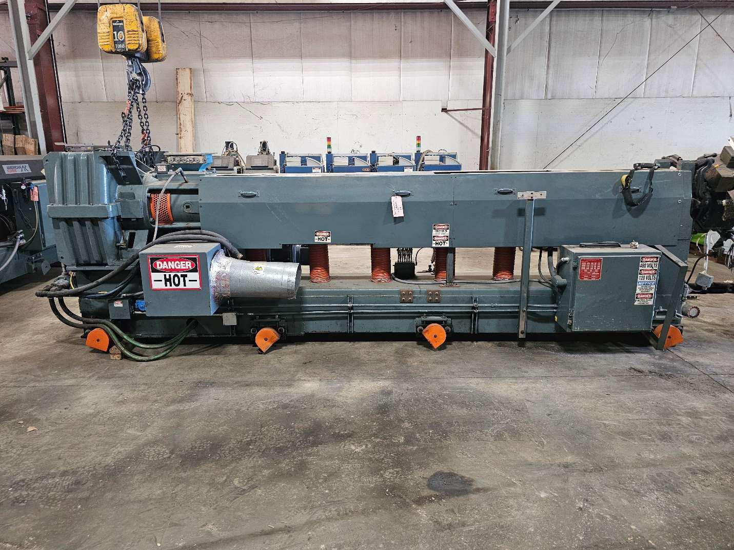4.7" Davis Standard #120MM45CT, Single Screw Extruder, 30:1 L/D Ratio, water cooled, 200 HP - Image 1