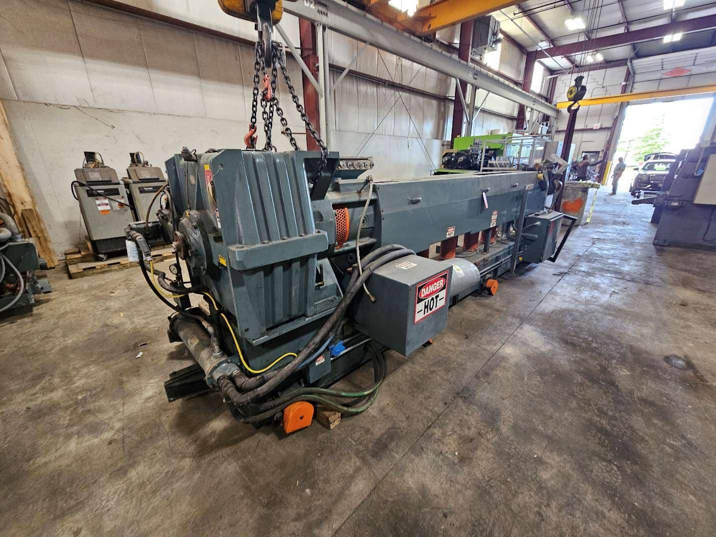 4.7" Davis Standard #120MM45CT, Single Screw Extruder, 30:1 L/D Ratio, water cooled, 200 HP - Image 5