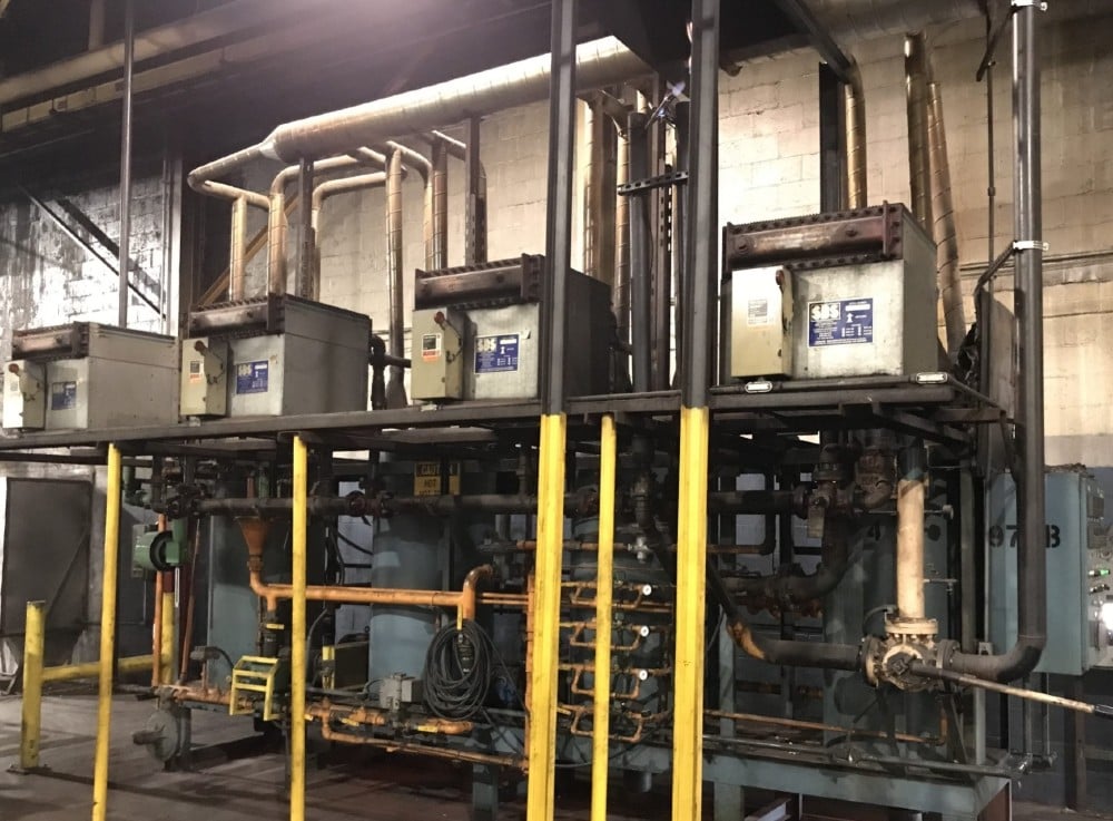 10000 cu.ft./hr., Surface Combustion RX Endothermic Gas Generator Gas Heated, Air cooled Multi Pod Design - Image 1