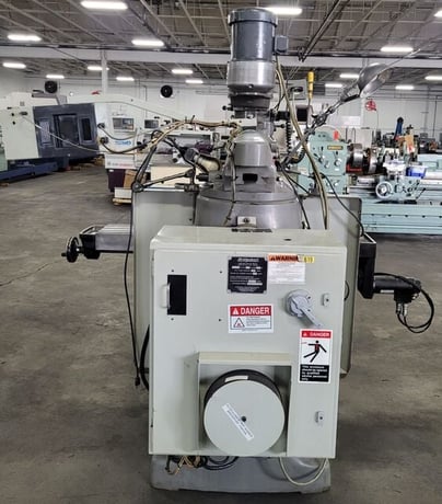 Bridgeport #Series-II, CNC vertical mill, 11" x58" tbl., 2 HP head, EZ Trak II, power draw bar - Image 5