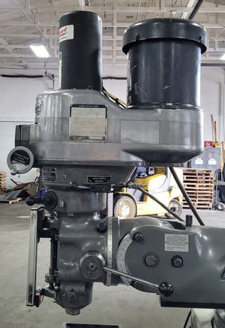 Bridgeport #Series-II, CNC vertical mill, 11" x58" tbl., 2 HP head, EZ Trak II, power draw bar - Image 8