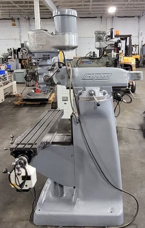 Bridgeport #Series-I, vertical mill, 9" x42" tbl., 1 -1/2 HP, 31" X, 12" Y, 16" Z, R8, 2J head, X-Axis power - Image 4
