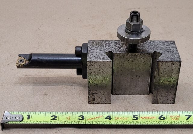 Dorian Tool 881 Quick Indexing Toolholder w/ NL75R Cartridge - Image 4