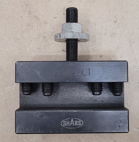 Shars #250-301, Quick Change Tool Post Holder - Image 1