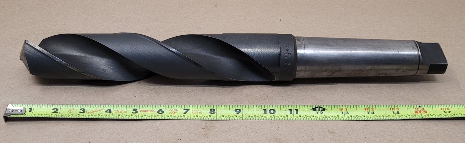 Cle-Forge 904612 HS Twist Drill 2in - 5MT Shank - Image 5