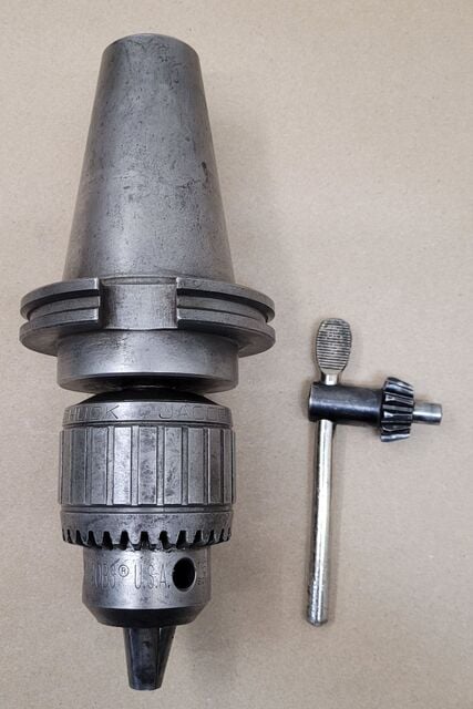 Jacobs 16N 3JT Ball Bearing Super Chuck w/ CAT 50 Holder - Image 1