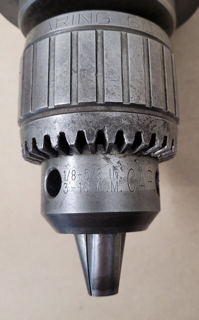 Jacobs 16N 3JT Ball Bearing Super Chuck w/ CAT 50 Holder - Image 4