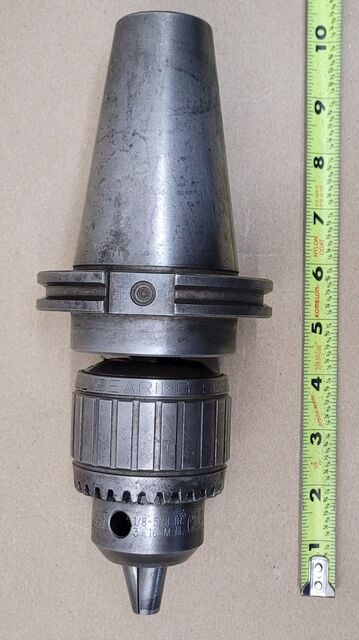 Jacobs 16N 3JT Ball Bearing Super Chuck w/ CAT 50 Holder - Image 6